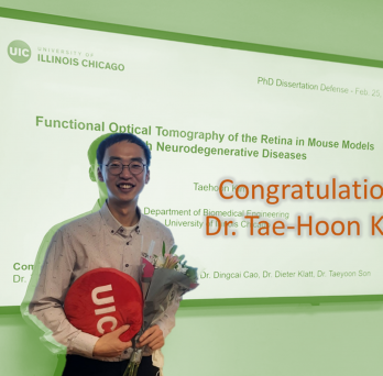 Tae-Hoon successfully defended his PhD thesis and we formally introduce him as Dr. Tae-Hoon Kim!
                  