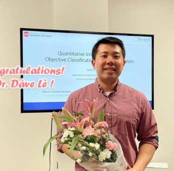 Congratulations, Dr. Dàve Lè
                  