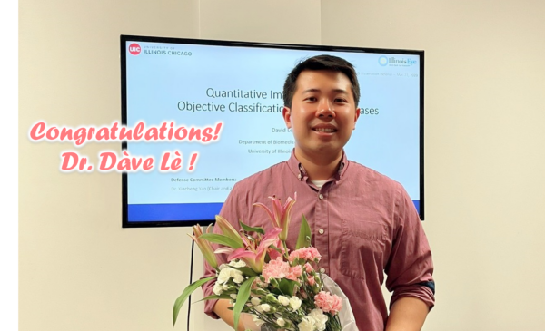 Congratulations, Dr. Dàve Lè