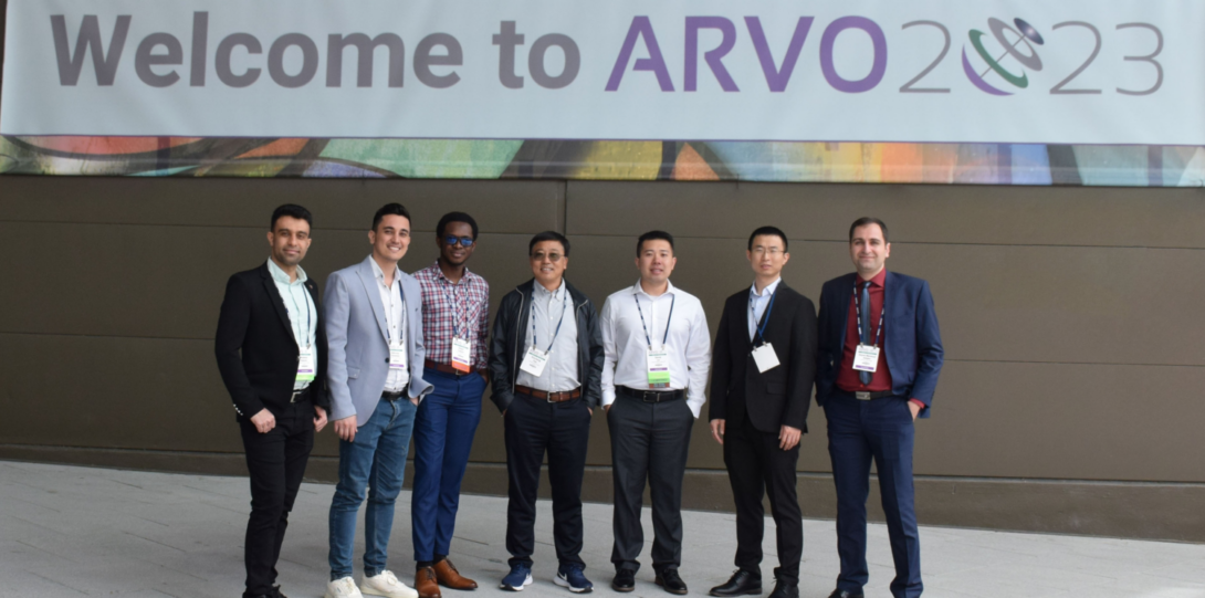 Lab members attending ARVO annual meeting-2023 April